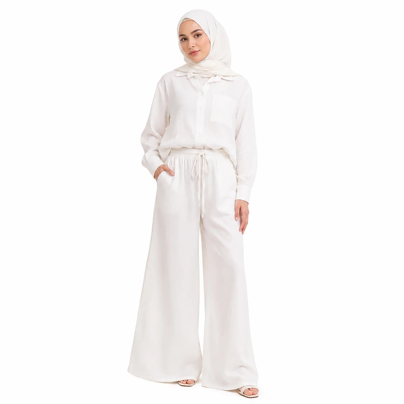 شلوار فول بگ زنانه مدل 1626 8