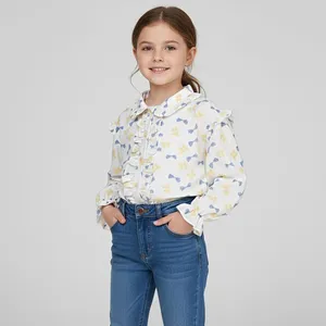 شومیز آستین بلند دخترانه تیتیش مدل 2471610