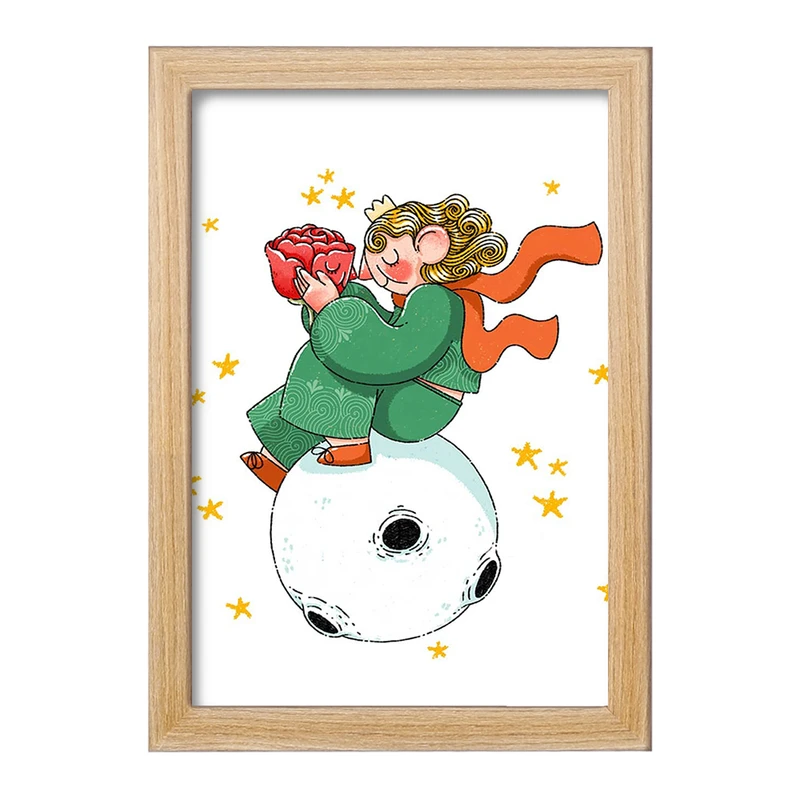 تابلو خندالو مدل شازده کوچولو کد 25794