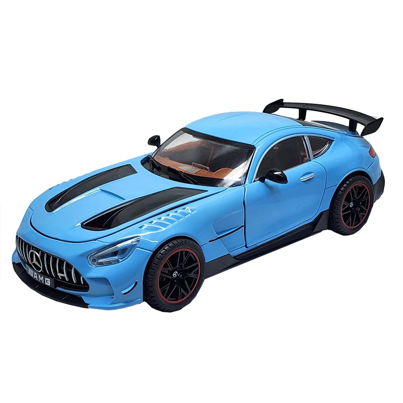 ماشین بازی مدل فلزی موزیکال بنز BENZ AMG GT 118