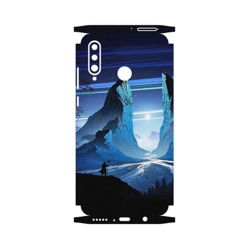 برچسب پوششی ماهوت مدل Blue Mountains Digital Art-FullSkin مناسب برای گوشی موبایل هوآوی P30 Lite (24 MP Camera)