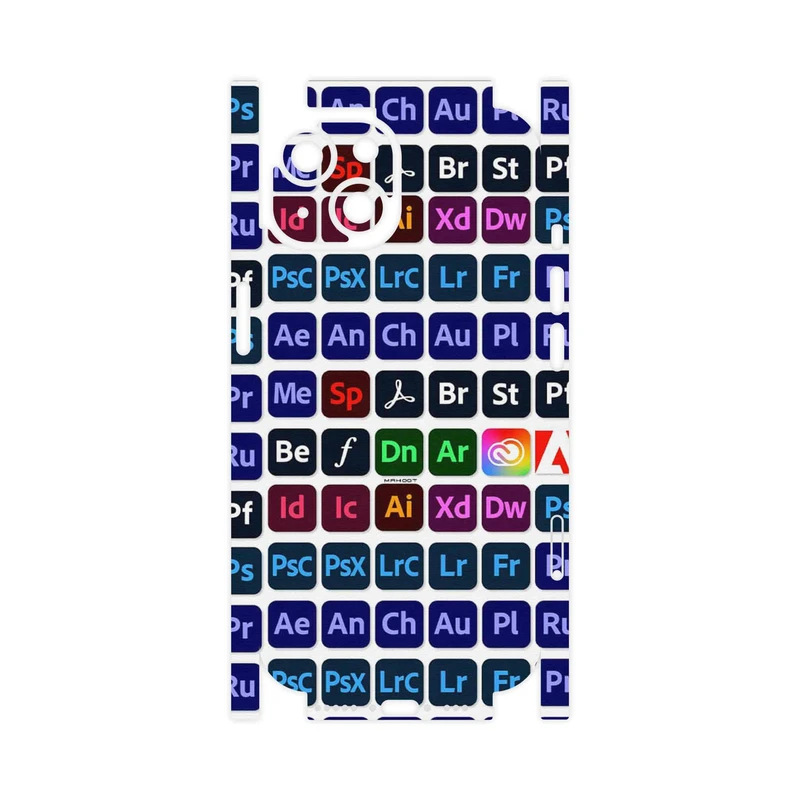 برچسب پوششی ماهوت مدل Adobe-FullSkin مناسب برای گوشی موبایل اپل iPhone 15