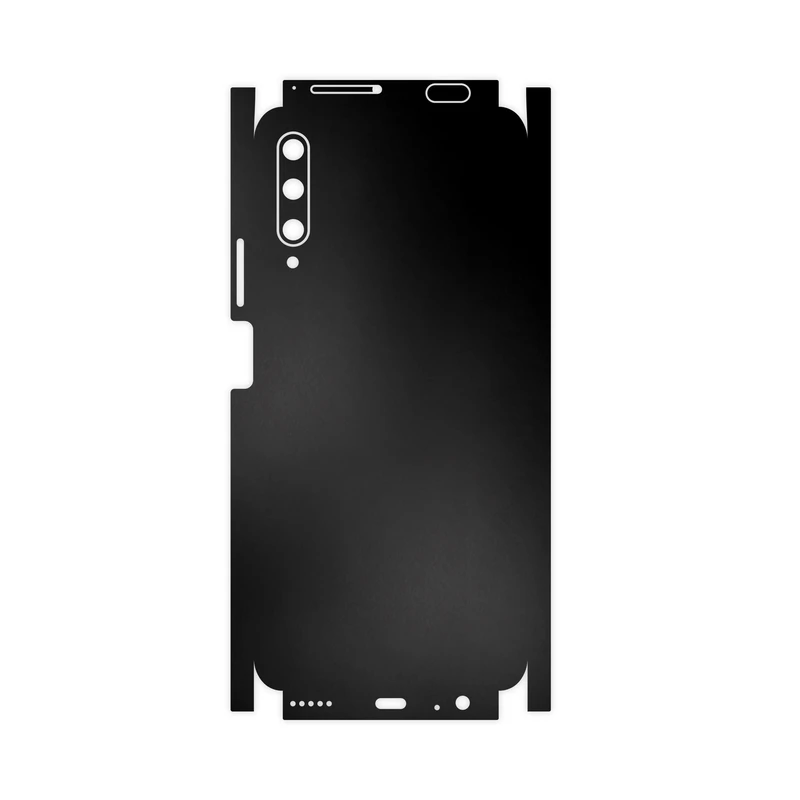 برچسب پوششی ماهوت مدل Black-Matte-FullSkin مناسب برای گوشی موبایل هوآوی Y9S