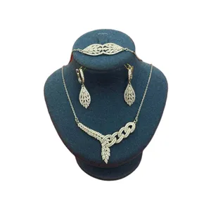 نیم ست نقره زنانه مدل پاپیونی