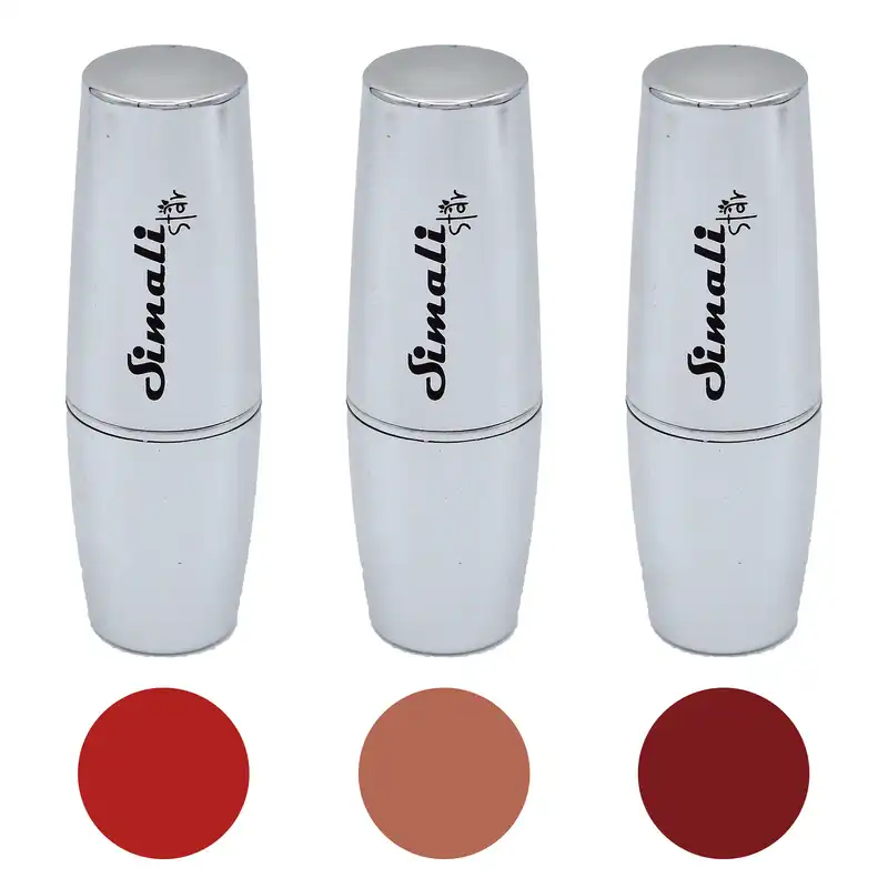 رژ لب جامد سیمالی استار شماره 2 بسته سه عددی