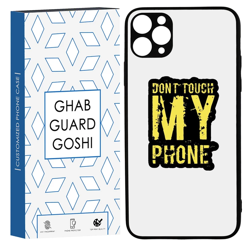 کاور قاب گارد گوشی طرح don’t touch کد TPU-286 مناسب برای گوشی موبایل اپل IPHONE 11promax