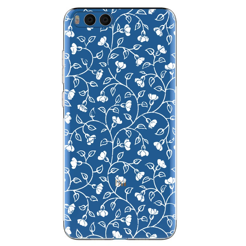 کاور مگافون طرح گل مدل C42-W مناسب برای گوشی موبایل شیائومی Mi Note 3
