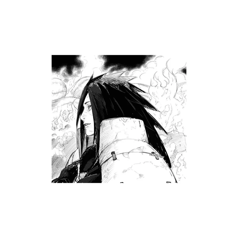 استیکر لپ تاپ و موبایل مدل انیمه طرح ناروتو مادارا اوچیها کد 5990