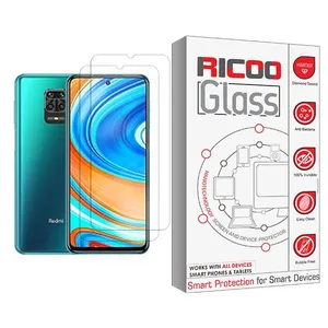 Ricoo Ricoo Glass MIX002 Screen Protector For Xiaomi Redmi Note 9 Pro Max Pack Of 2