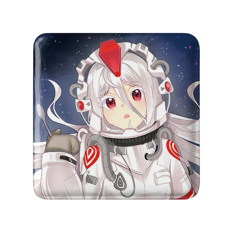 مگنت خندالو طرح شیرو انیمه ددمن واندرلند مدل مربعی کد 33570