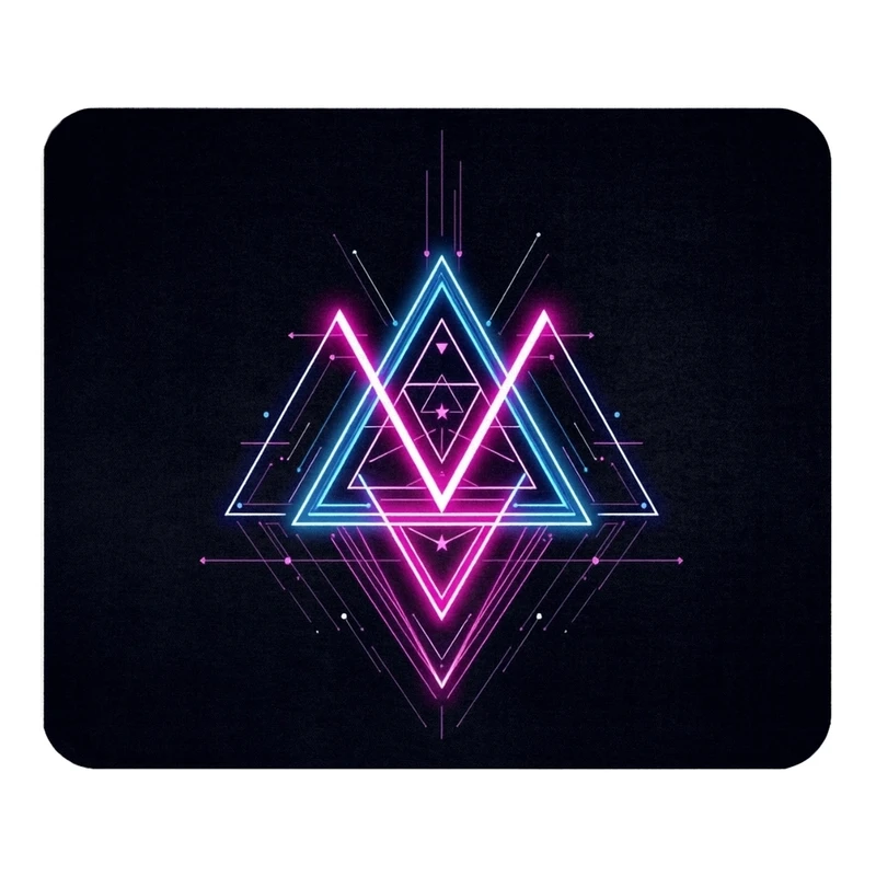 ماوس پد مدل مثلث الکترونیک سایز 19x24 سانتی متر