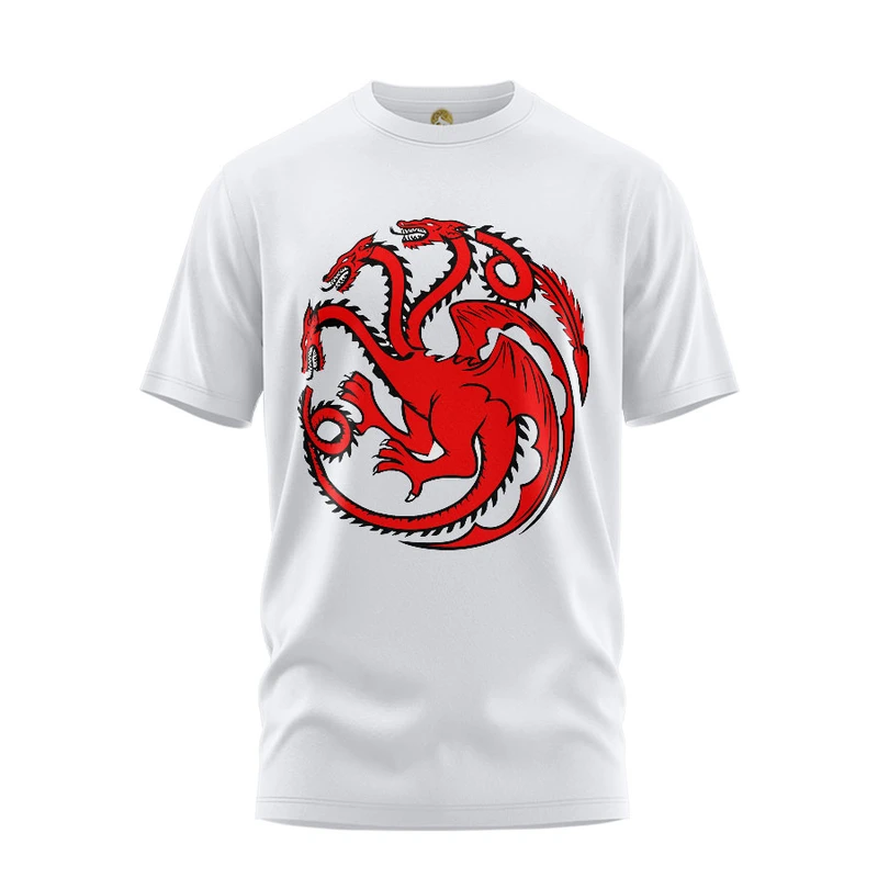 تی شرت آستین کوتاه زنانه هومرو مدل TW199 طرح Game of Thrones