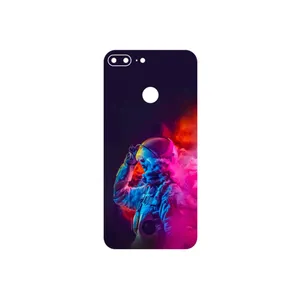 MAHOOT Smoke Rainbow Digital Art 1 Cover Sticker for Honor 9 Lite