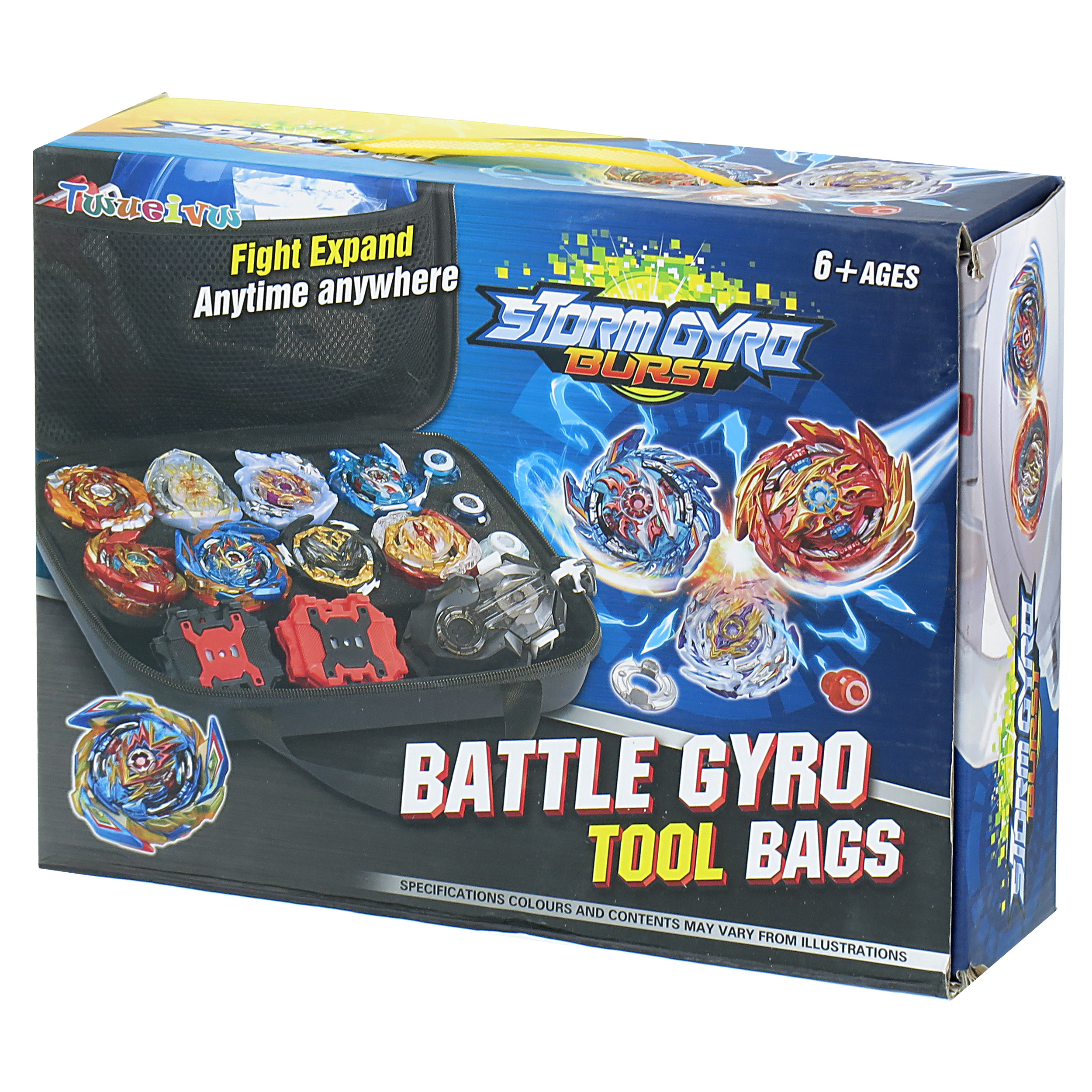 فرفره مدل انفجاری مجموعه 8 عددی به همراه زمین بازی