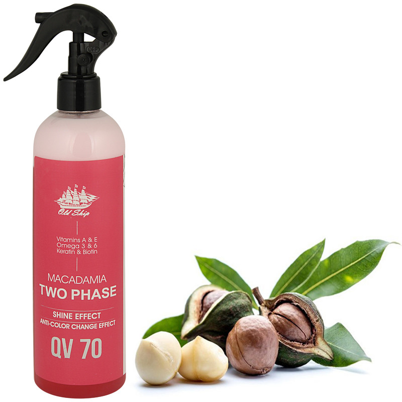 اسپری دو فاز مو اولدشیپ مدل Macadamia حجم 400 میلی لیتر