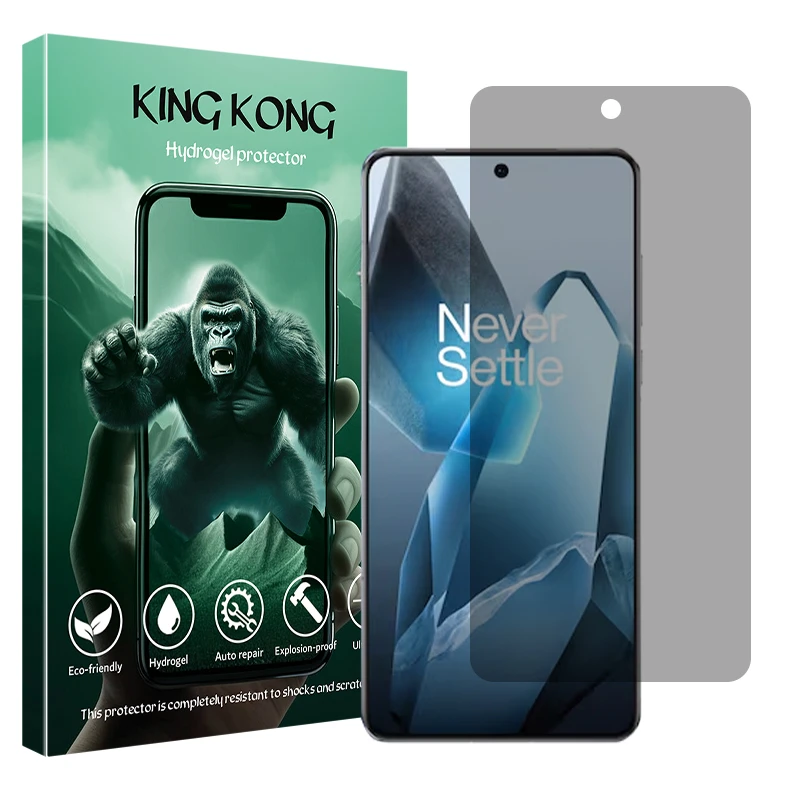 محافظ صفحه نمایش حریم شخصی کینگ کونگ مدل Tough مناسب برای گوشی موبایل وان پلاس 13