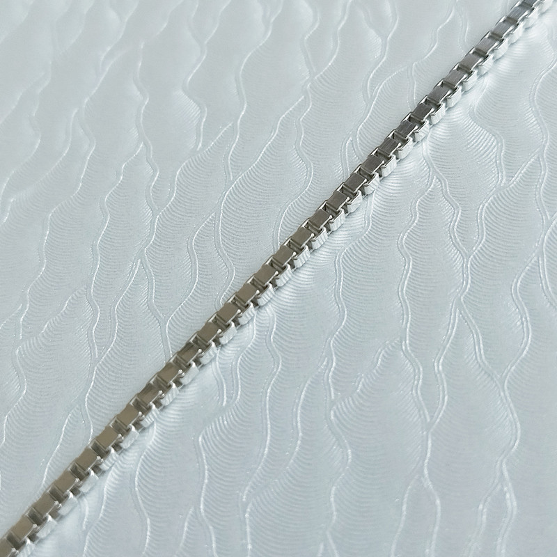 زنجیر نقره مردانه سلین کالا مدل ونیزی T58