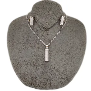 نیم ست نقره زنانه مدل A0174