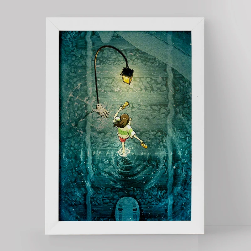 تابلو خندالو مدل چیهیرو انیمه شهر اشباح کد 12095