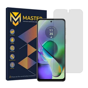 Master Resistant model transparent screen protector suitable for Motorola Moto G54 mobile phone