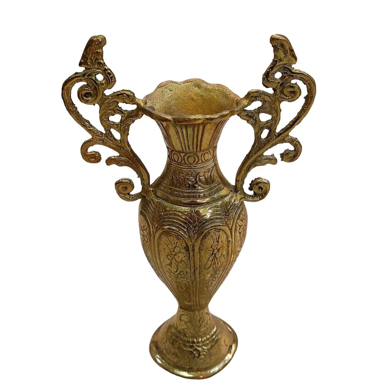 عکس شماره 2 : گلدان برنزی مدل مصری کد p105