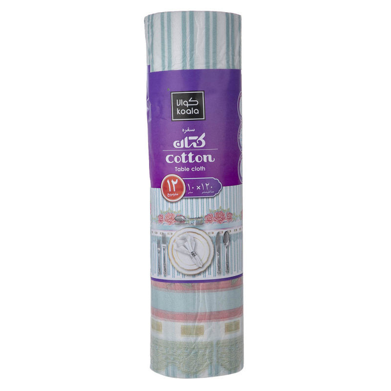 سفره یکبارمصرف کوالا مدل Cotton رول 10 متری مجموعه 3 عددی سفره یکبارمصرف کوالا مدل Cotton رول 10 متری مجموعه 3 عددی