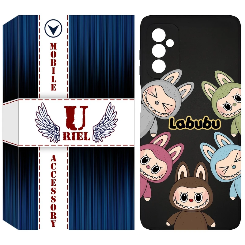 کاور یوریل مدل KSH کد 102 طرح عروسک لبوبو مناسب برای گوشی موبایل سامسونگ Galaxy M52 5G