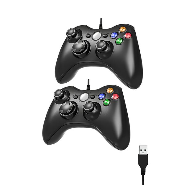 دسته بازی  کامپیوتر طرح ایکس باکس مدل USB360-2 بسته عددی
