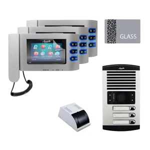 مجموعه دربازکن تصویری الکتروپیک مدل 797-1086 سه واحدی به همراه محافظ صفحه