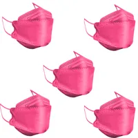 ماسک تنفسی مدل سه بعدی پنج لایه KF98-DP5 بسته 5 عددی