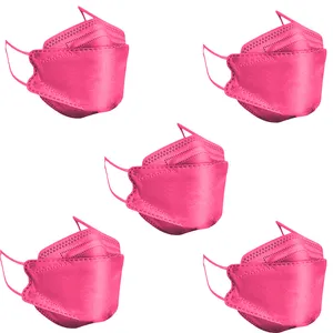 ماسک تنفسی مدل سه بعدی پنج لایه KF98-DP5 بسته 5 عددی