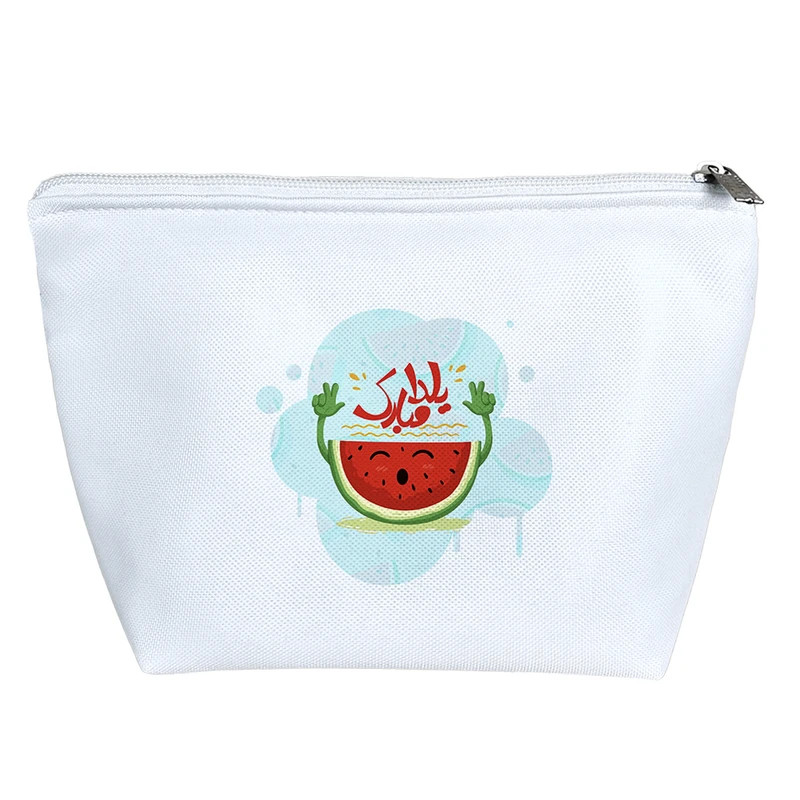 کیف لوازم آرایش دخترانه خندالو مدل شب یلدا کد 657