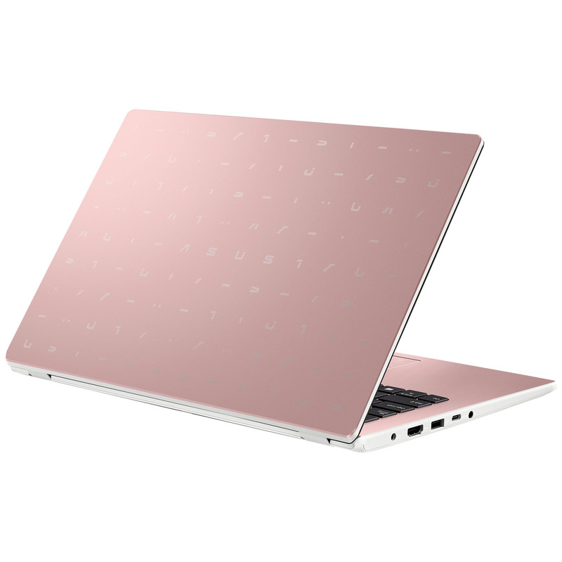 عکس لپ‌تاپ ایسوس مدل Vivobook Go 14 E410KA-CL464 با پردازنده Celeron N4500، رم DDR4 4GB با فرکانس 3200MHz، حافظه هیبریدی با ظرفیت 512GB حافظه SSD و 64GB حافظه eMMC با قابلیت ارتقا، نمایشگر 14 اینچ TN — زاویه و جزئیات 11