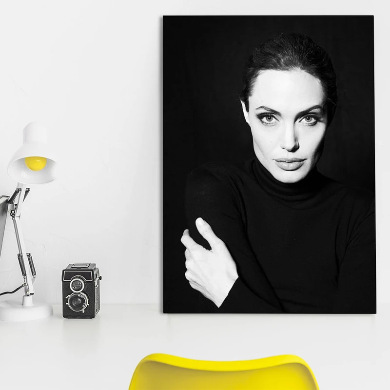 تابلو شاسی گالری استاربوی طرح آنجلینا جولی مدل بازیگران 0125