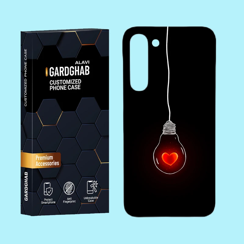 کاور گارد قاب علوی مدل عاشقانه مناسب برای گوشی موبایل سامسونگ Galaxy S23 Plus