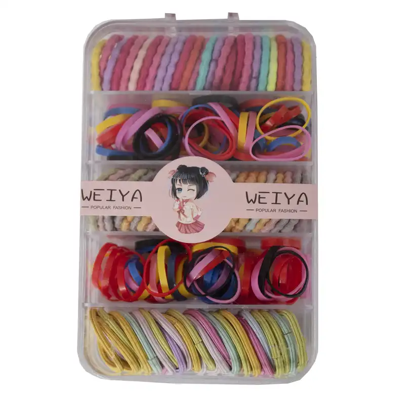 کش مو دخترانه WEIYA کد 003 بسته 200 عددی