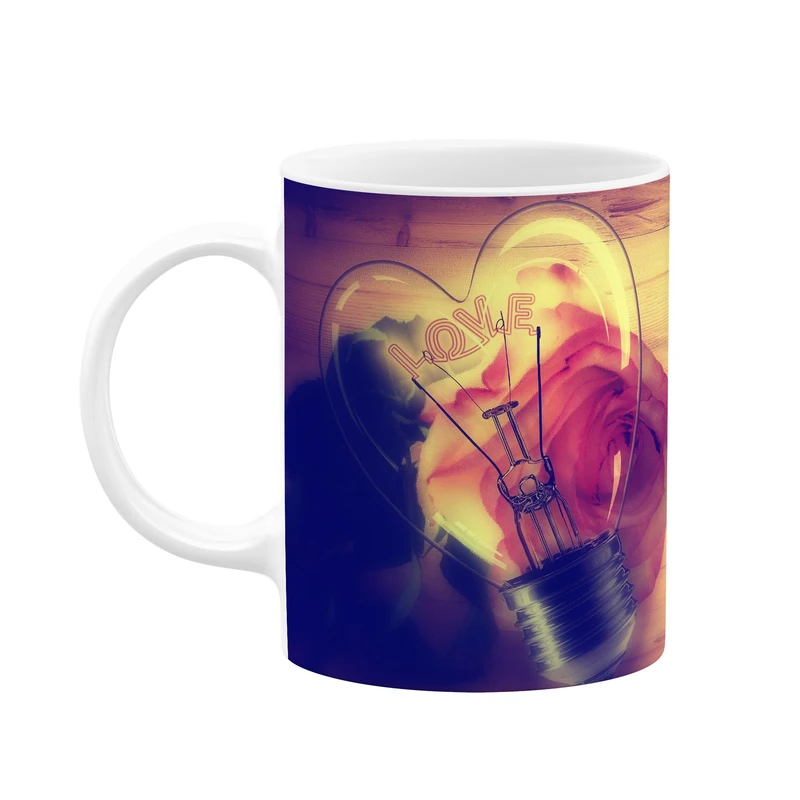 ماگ کاکتی طرح چراغ قلبی کد mgp10391