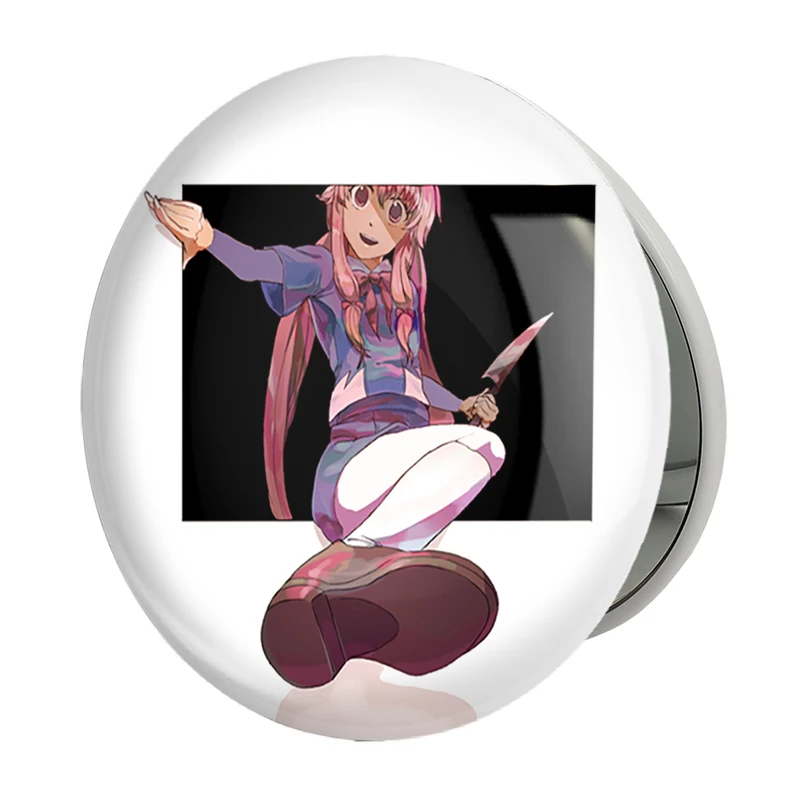 آینه جیبی خندالو طرح یونو انیمه میرای نیکی مدل تاشو کد 32380