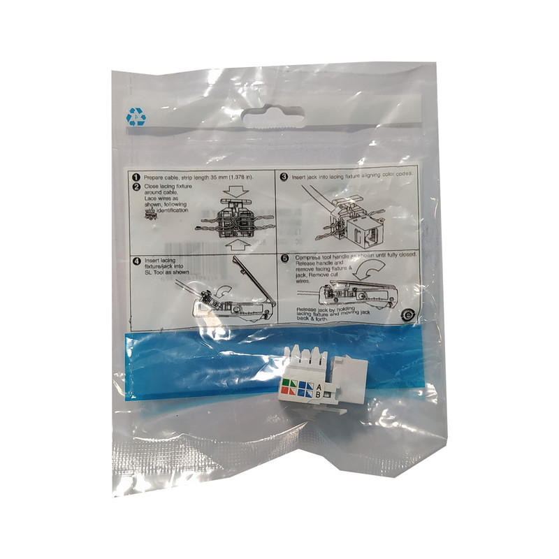 کیستون Cat6 کامسکوپ مدل 568AB/90