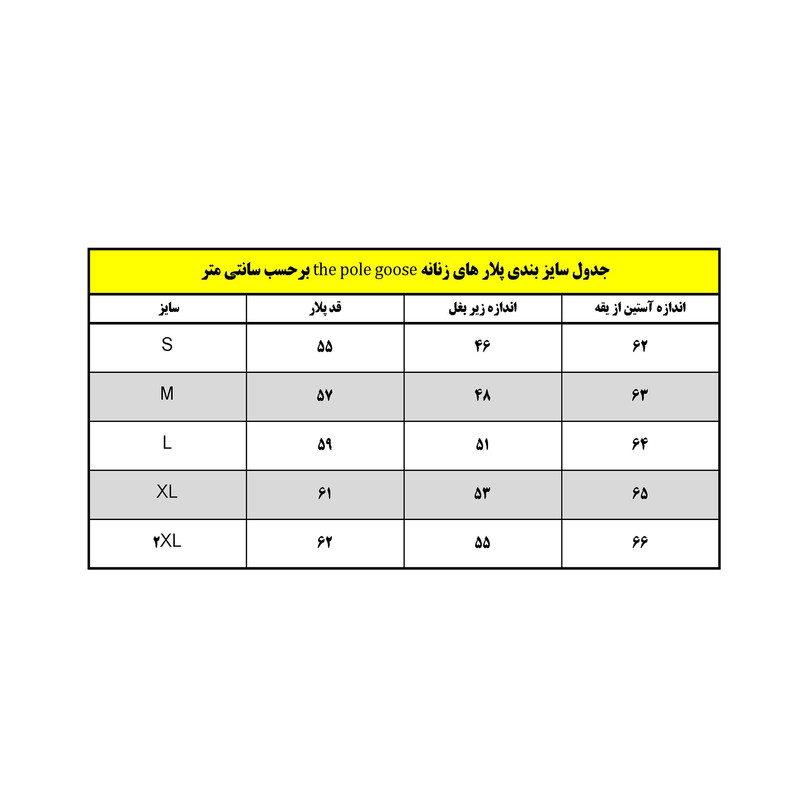 کاپشن ورزشی زنانه مدل پلار the pole goose