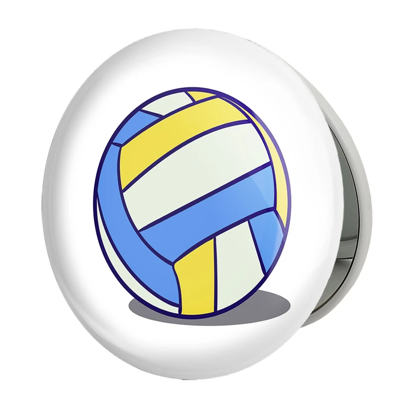 آینه جیبی خندالو طرح والیبال Volleyball مدل تاشو کد 26404 