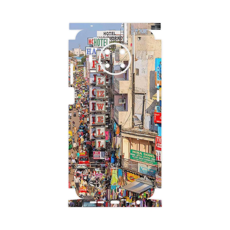 برچسب پوششی ماهوت مدل City of Delhi-FullSkin مناسب برای گوشی موبایل نوکیا X20