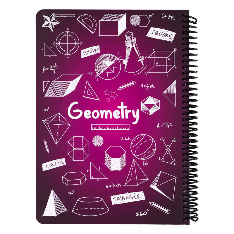 دفتر 100 برگ دات نوت مدل هندسه کد 01