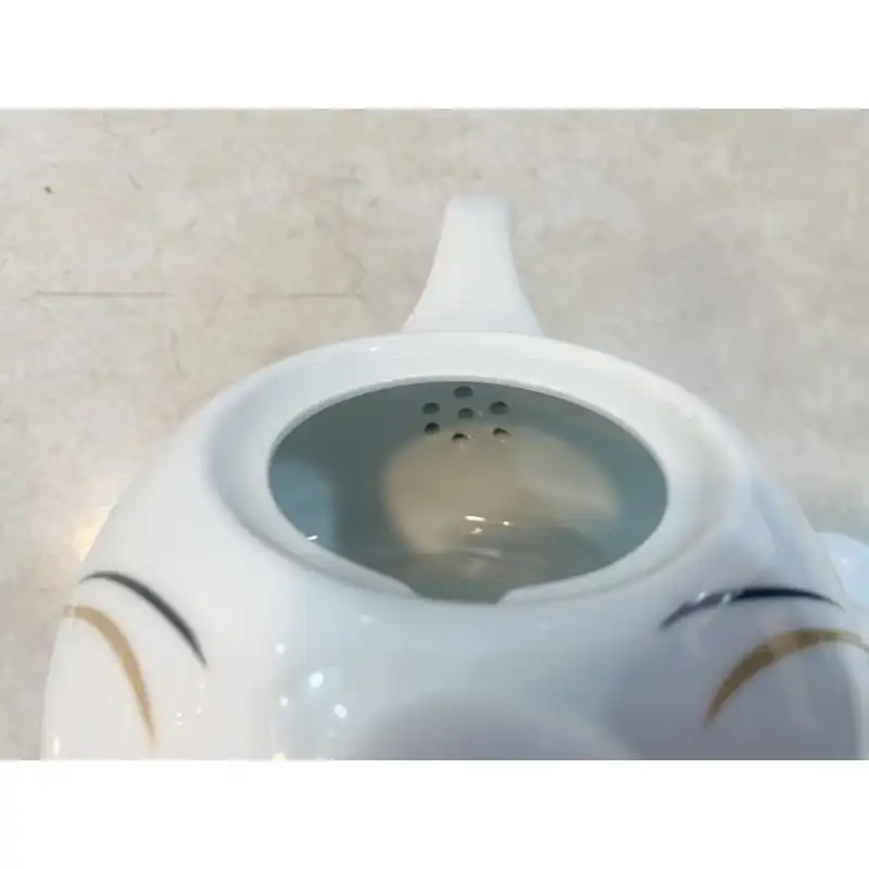 قوری توس چینی مدل کف پهن کد SM30