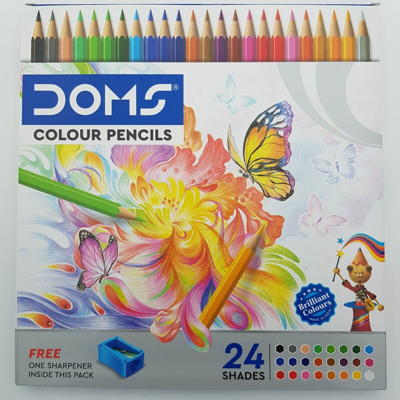 مداد رنگی 24 رنگ دامس مدل s