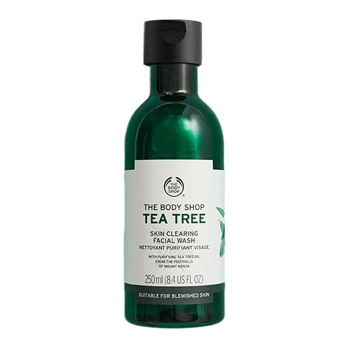 ژل شستشو صورت بادی شاپ مدل TEA TREE حجم 250 میلی لیتر