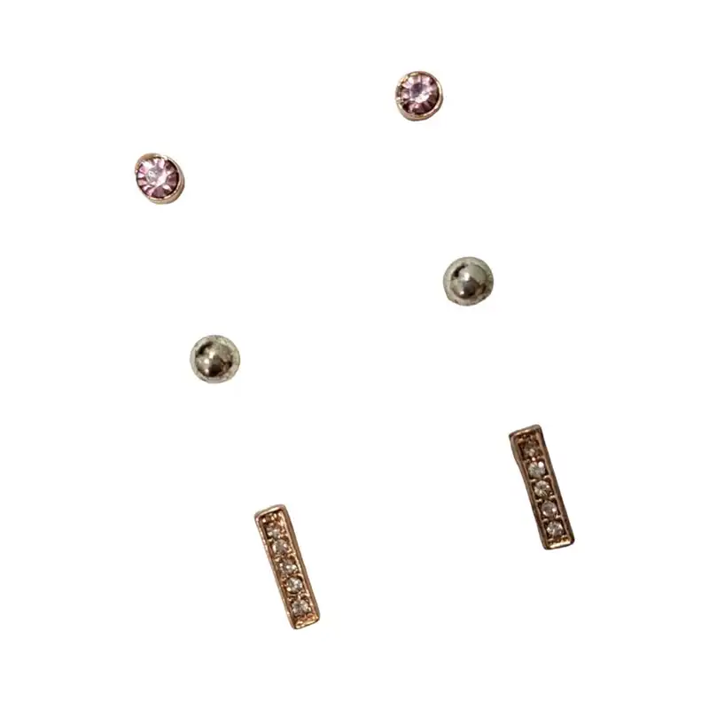 گوشواره زنانه مدل لوکس بسته ۵ عددی