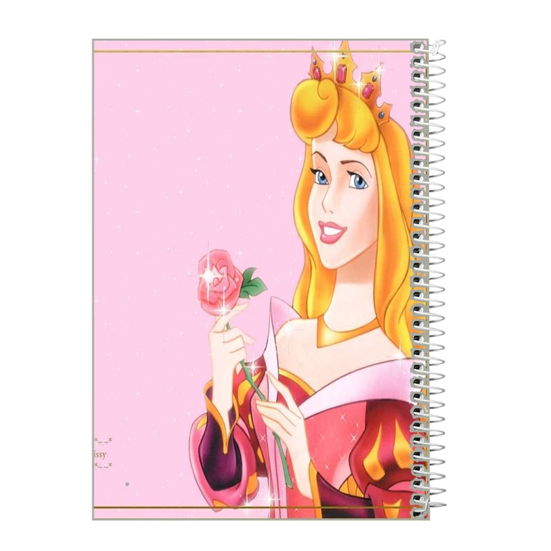 دفتر مشق 50 برگ طرح زببای خفته کد m575