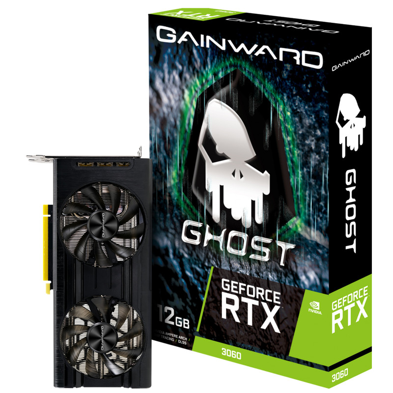کارت گرافیک گین وارد مدل GeForce RTX™ 3060 Ghost 2