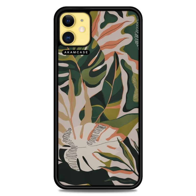 کاور آکام مدل AMC-WA11-LEAVES-31 مناسب برای گوشی موبایل اپل iPhone 11